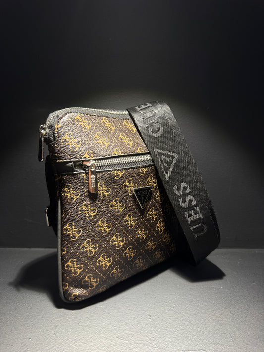 Guess 4G Bag Brown / Τσαντάκι Καφέ