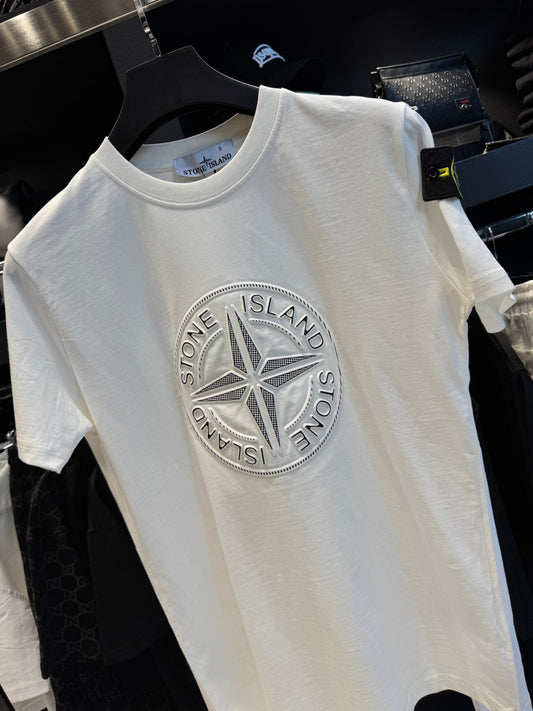 Stone Island T-Shirt White/Λευκό