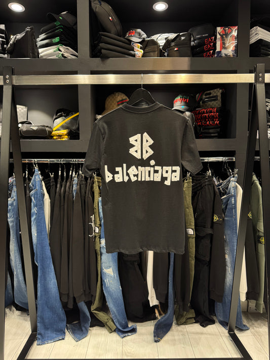 Balenciaga T-Shirt Black Κοντομάνικο Μαύρο