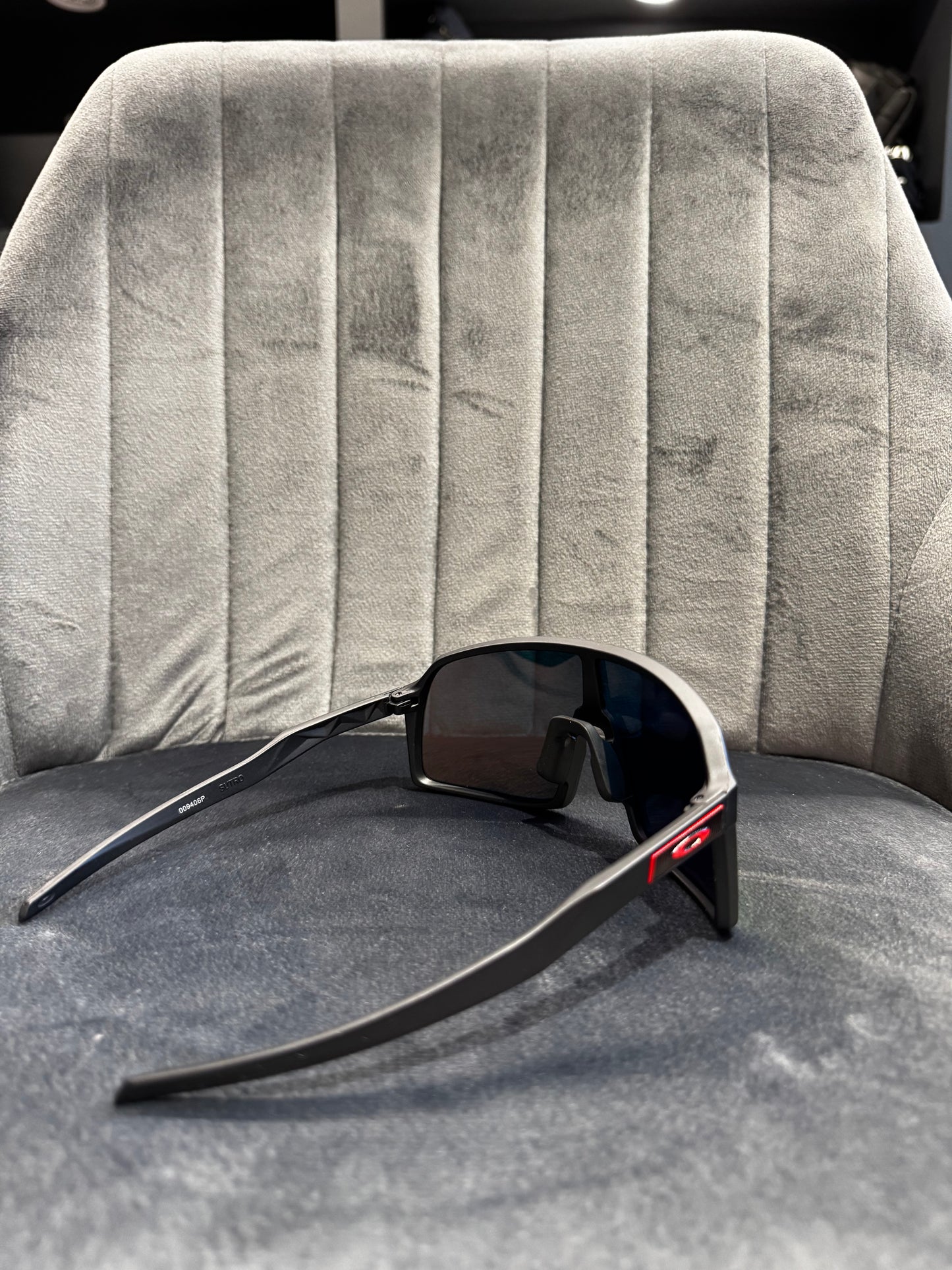 Oakley Sutro Sunglasses Black x Red/Μαύρο x Κόκκινο