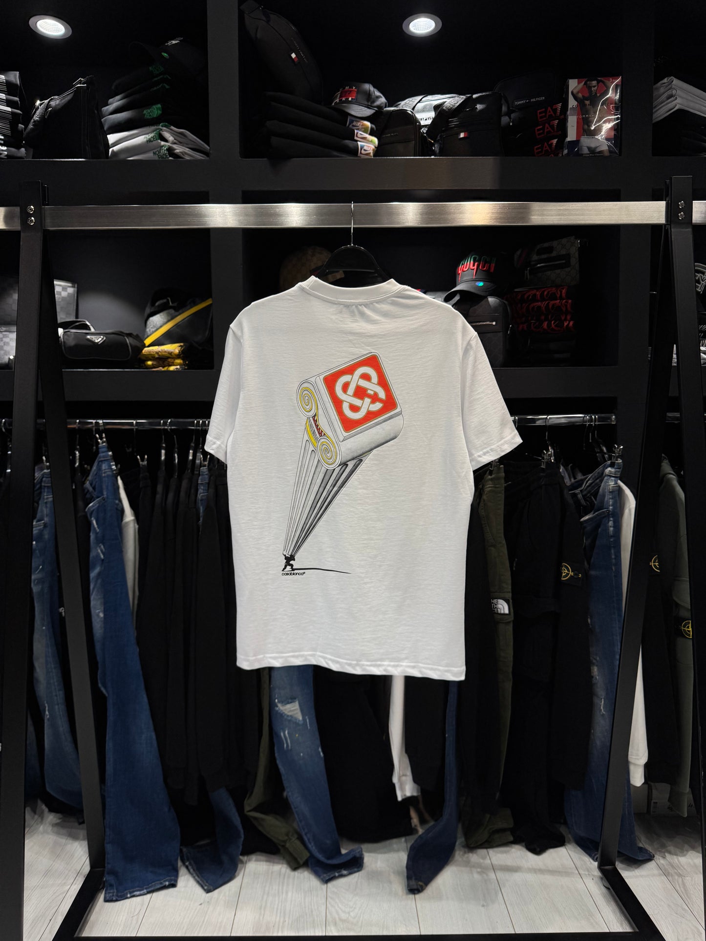 Casablanca T-Shirt White Κοντομάνικο Λευκό