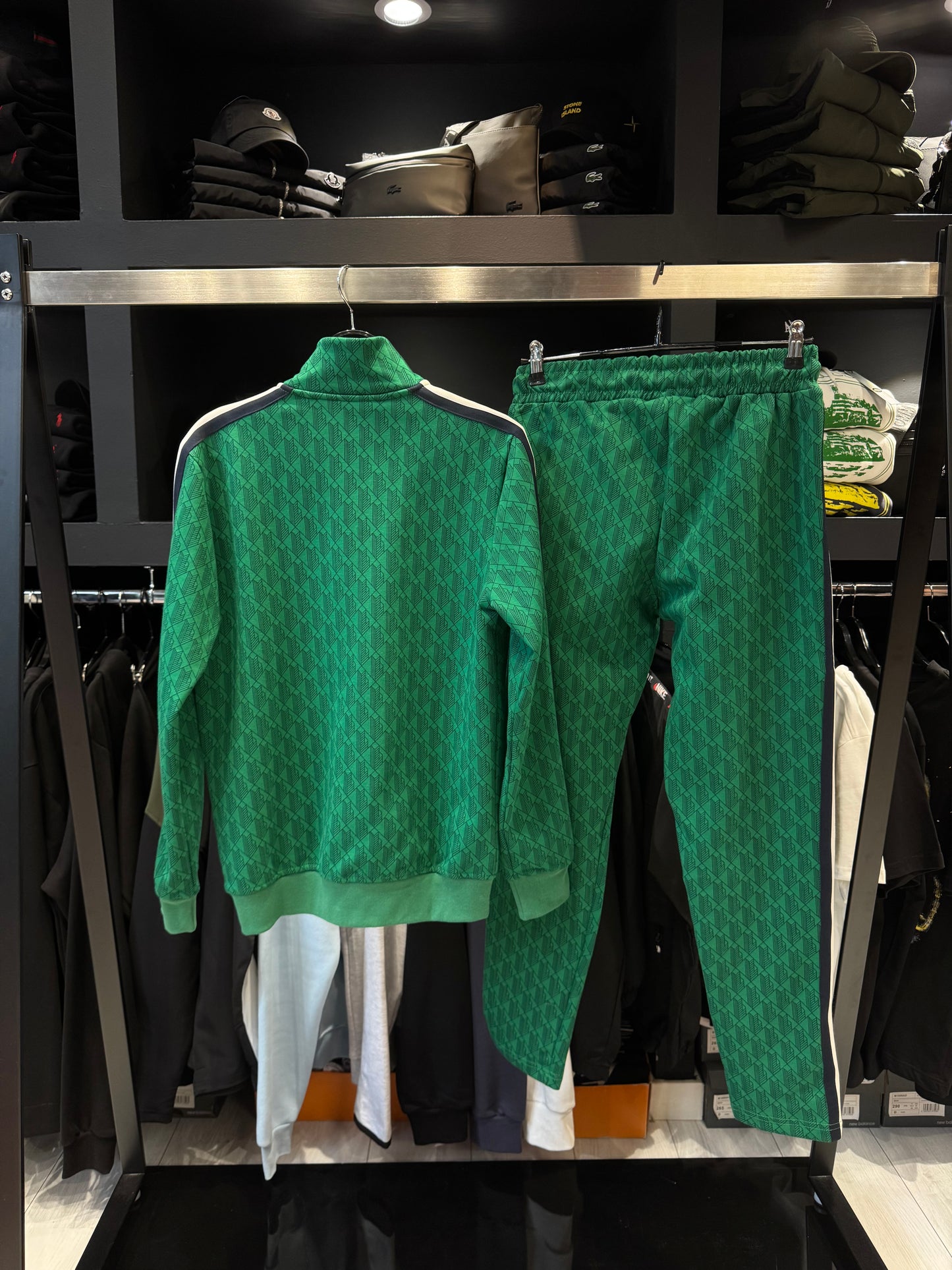 Lacoste Paris Jacquard Monogram Set Green/Πράσινο Σετ