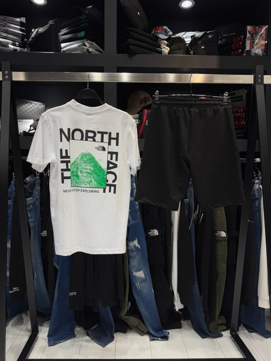 The North Face Set Λευκό x Μαύρο
