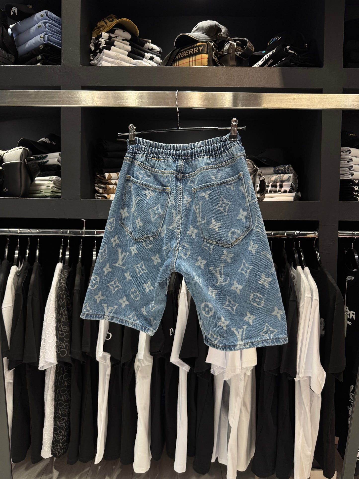 Louis Vuitton Denim Shorts Βερμούδα Τζιν Blue/Μπλε