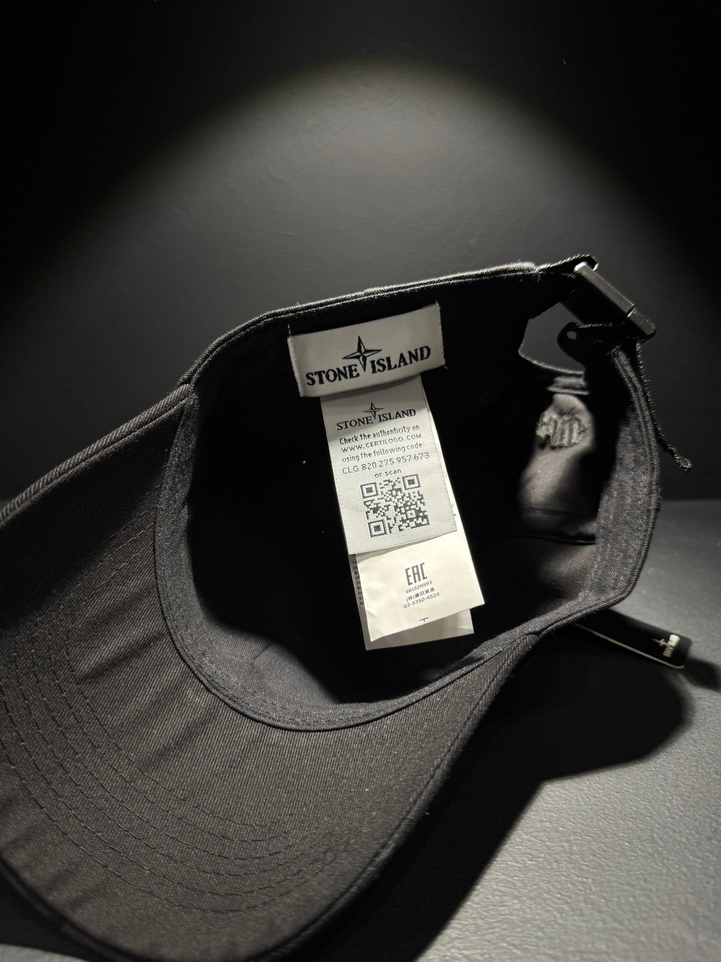 Stone Island Καπέλο Μαύρο