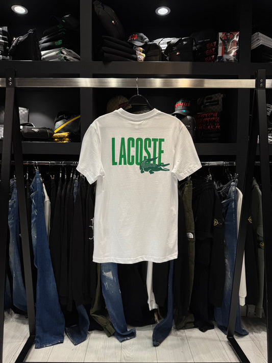 Lacoste T-Shirt Not Ordinary White Κοντομάνικο Λευκό