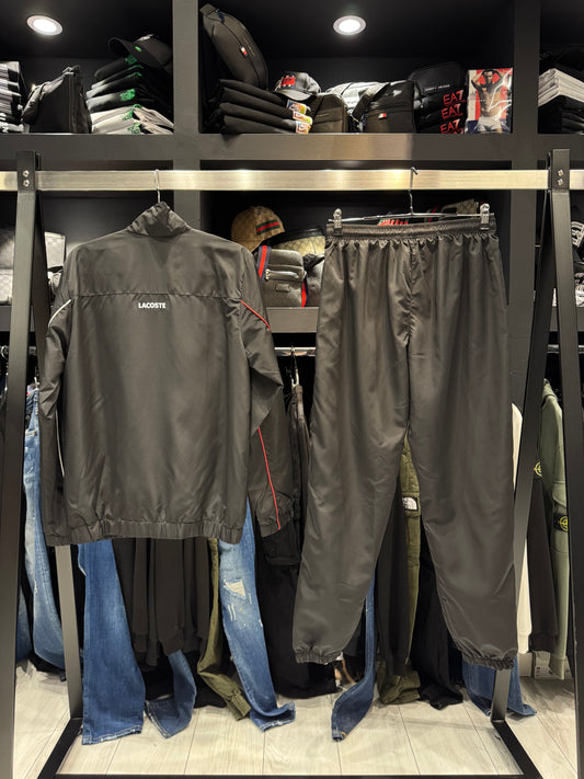 Lacoste Set Black x Red Σετ Μαύρο x Κόκκινο