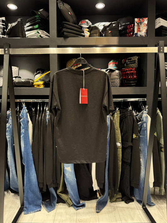 GUCCI T-SHIRT Blood Black Κοντομάνικο Μαύρο