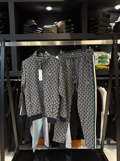 Lacoste Paris Jacquard Monogram Set Blue / Μπλε Σετ