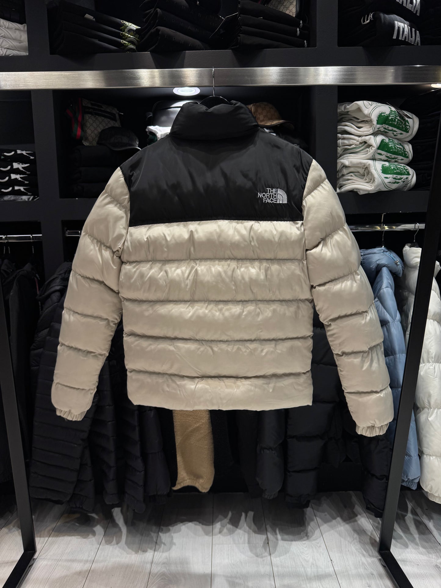 The North Face 700 Jacket Black x Beige / Μπουφάν Μαύρο x Μπεζ