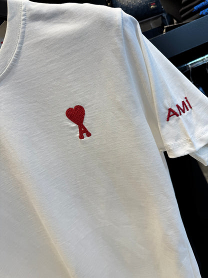Ami T-Shirt White/Λευκό