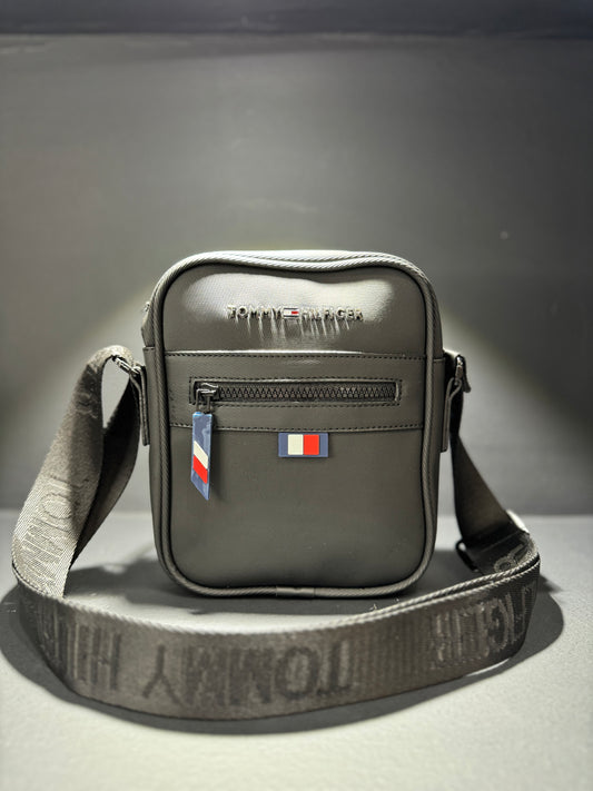 Tommy Hilfiger Real Thomas Bag Black / Τσαντάκι Μαύρο