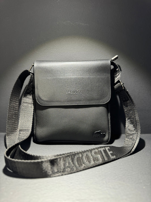 Lacoste Medium Bag Black / Τσαντάκι Μαύρο