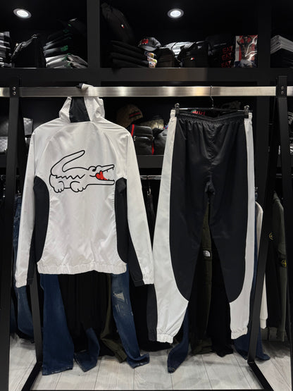 Lacoste Set White x Black Σετ Λευκό x Μαύρο
