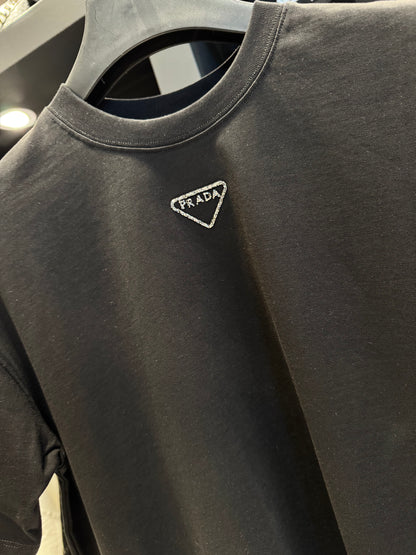 Prada Oversized T-Shirt Black/Μαύρο