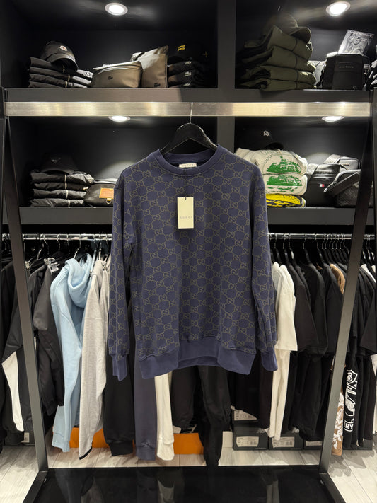 Gucci Monogram Sweatshirt Blue / Φούτερ Μπλε