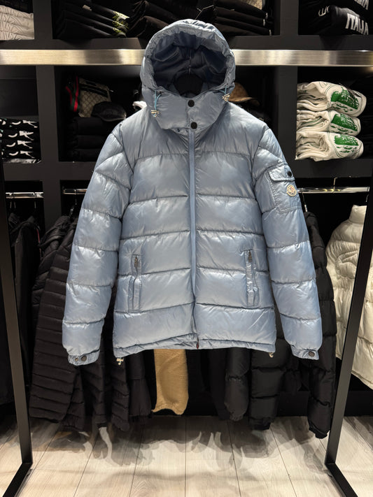 Moncler Maya Puffer Jacket Baby Blue / Μπουφάν Γαλάζιο