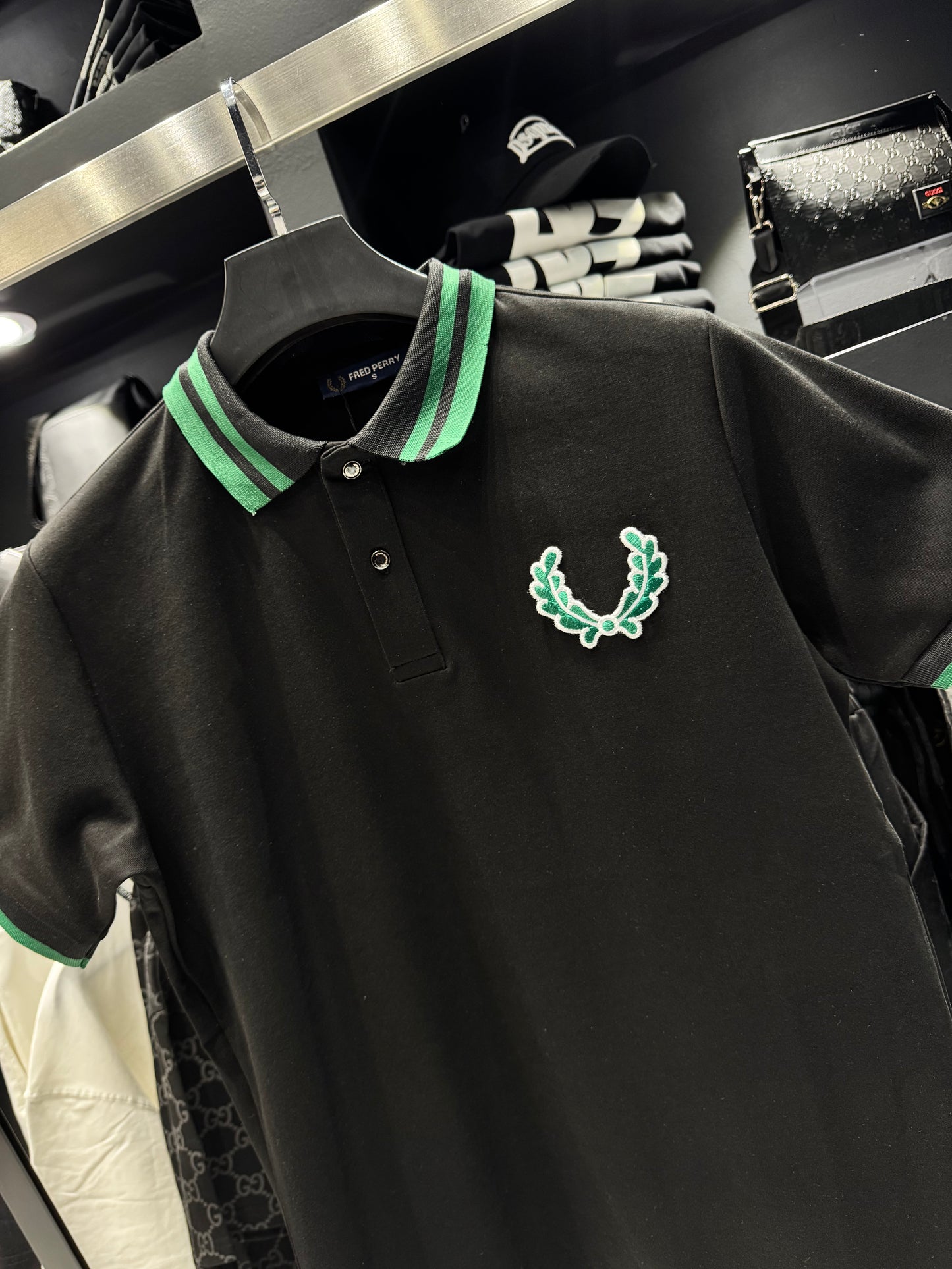 Fred Perry T-Shirt Black/Μαύρο
