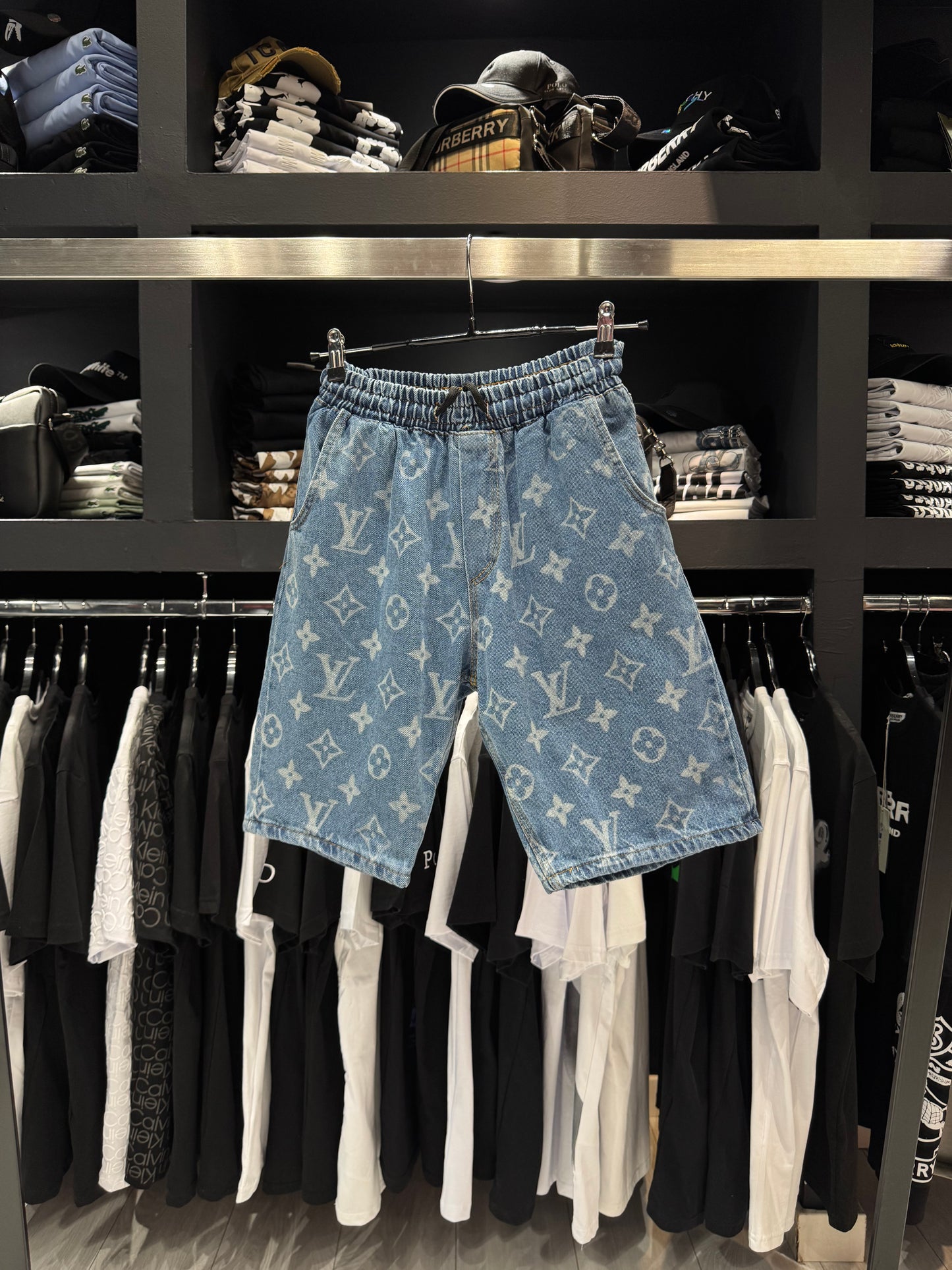 Louis Vuitton Denim Shorts Βερμούδα Τζιν Blue/Μπλε
