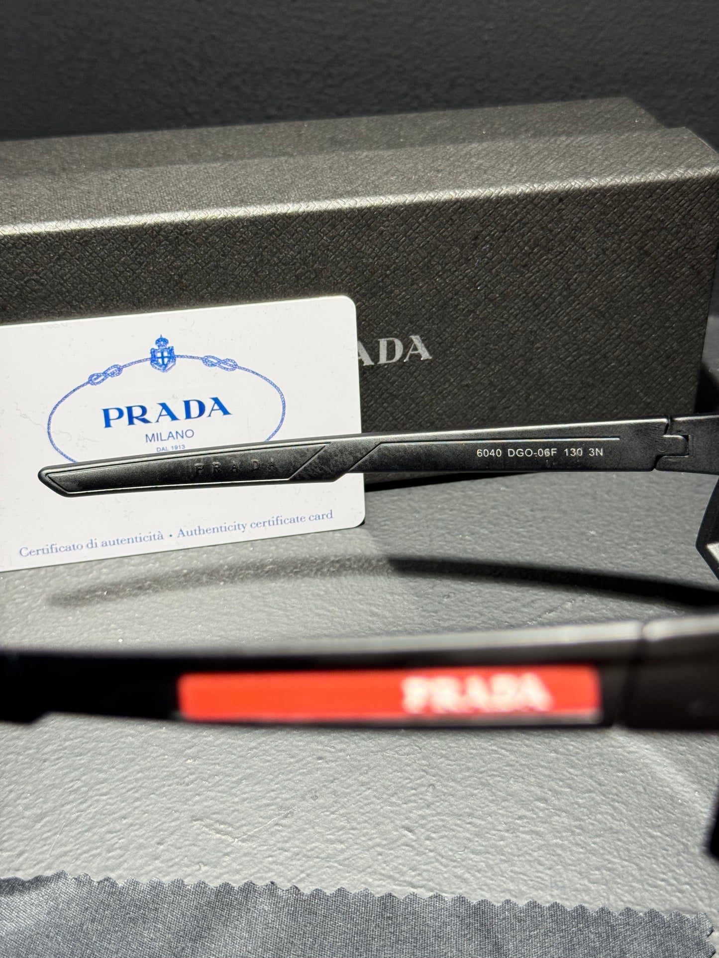 Prada Linea Rossa PS Black/Μαύρα Γυαλιά Ηλίου