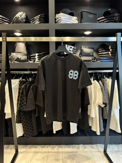 Balenciaga Oversized T-Shirt Black/Μαύρο