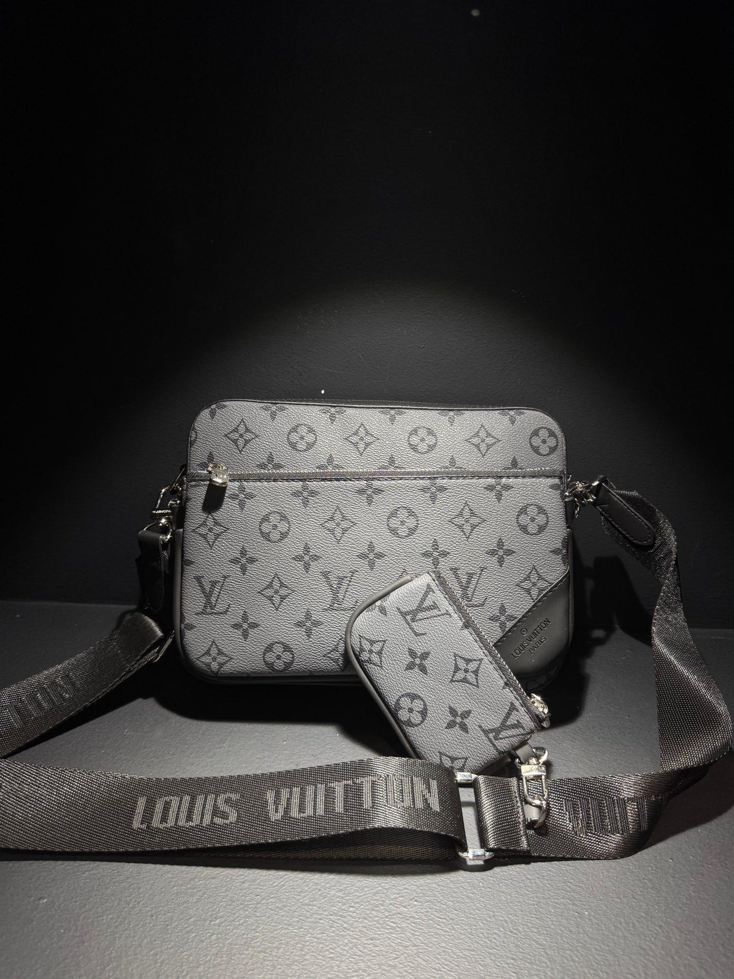 Louis Vuitton Trio Messenger Bag Grey / Τριπλό Τσαντάκι Γκρι