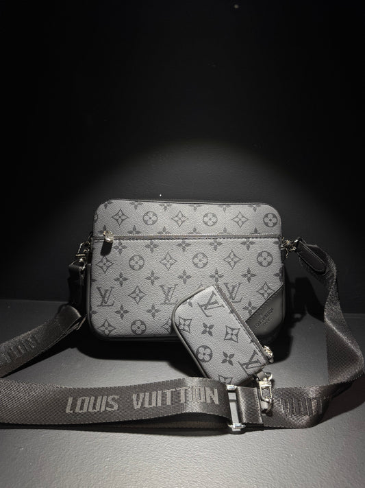 Louis Vuitton Trio Messenger Bag Grey / Τριπλό Τσαντάκι Γκρι