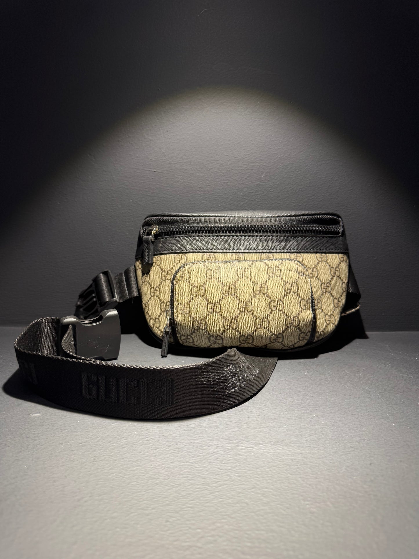 Gucci Belt Bag GG Brown Τσαντάκι Καφέ