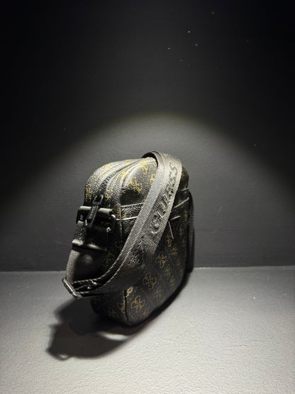 Guess Small Bag Brown x Black / Τσαντάκι Καφέ x Μαύρο