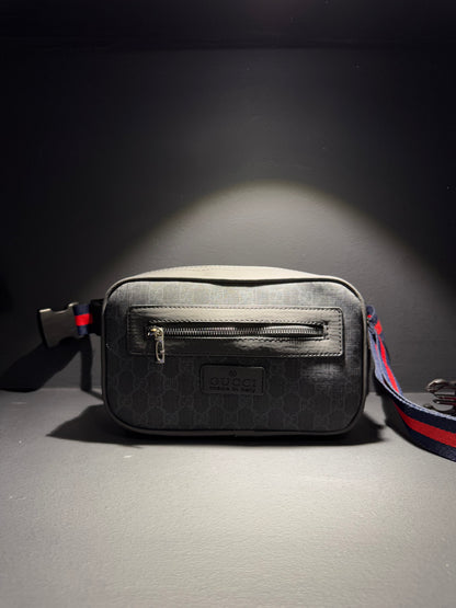 Gucci GG Belt Bag Black Τσαντάκι Μέσης Μαύρο
