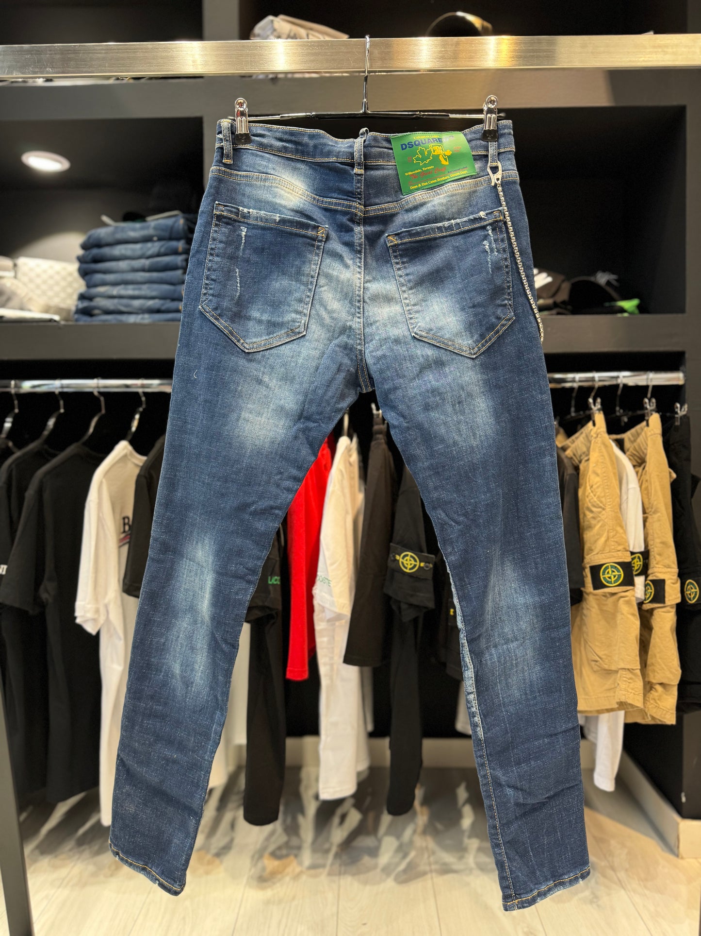 Dsquared2 Canadian Label Τζιν Μπλε