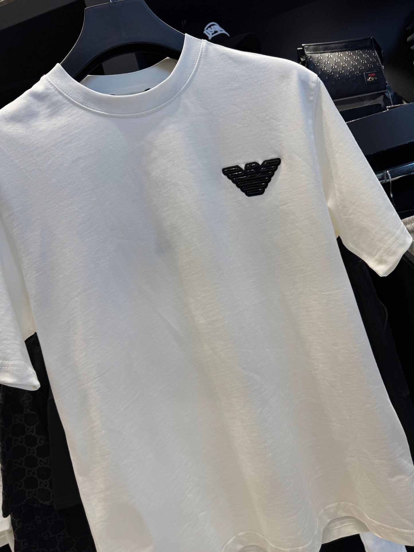 Emporio Armani Oversized T-Shirt White/Λευκό