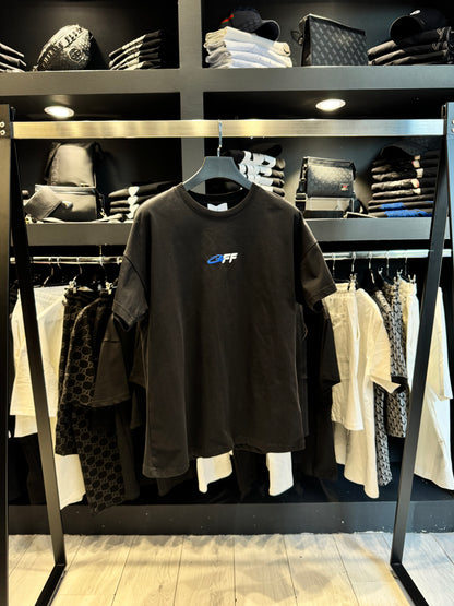 OFF-White Oversized T-Shirt Black/Μαύρο