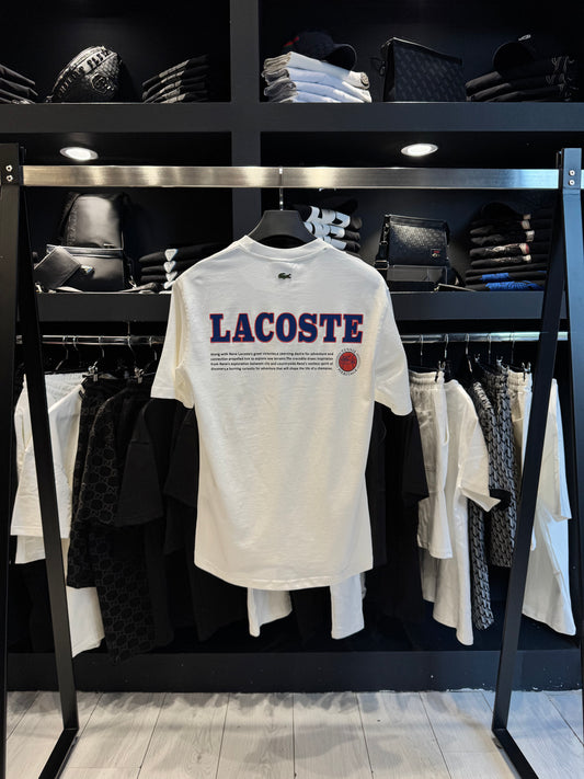 Lacoste Oversized T-Shirt White/Λευκό