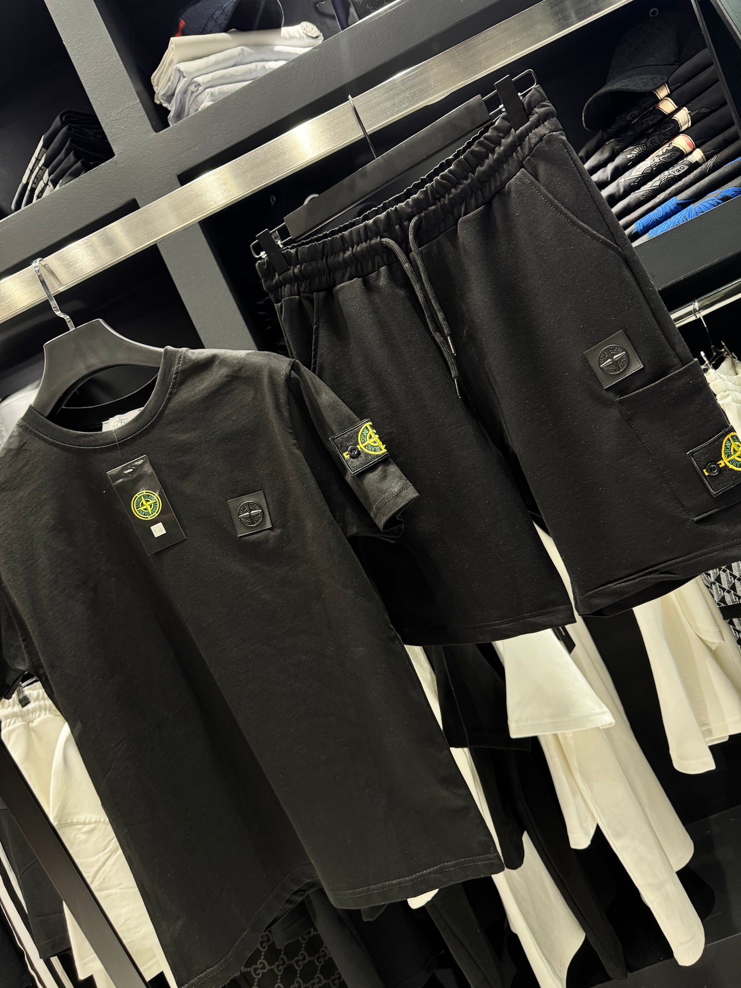 Stone Island Set Black/Μαύρο
