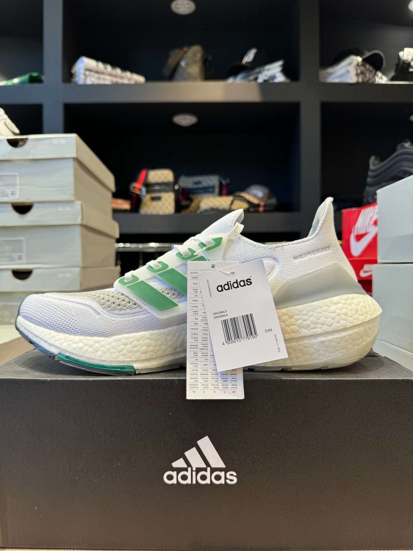 Adidas Ultraboost White x Green / Λευκό x Πράσινο