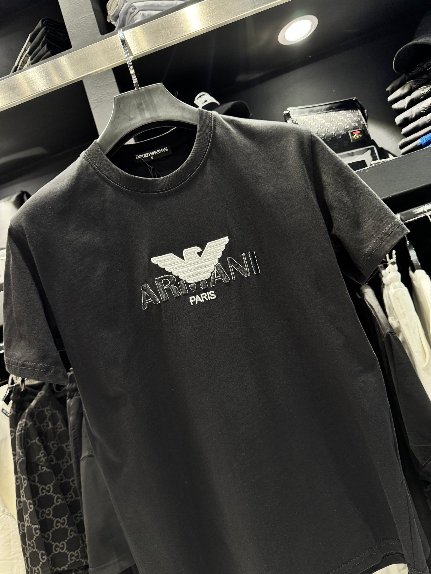 Emporio Armani T-Shirt Black/Μαύρο