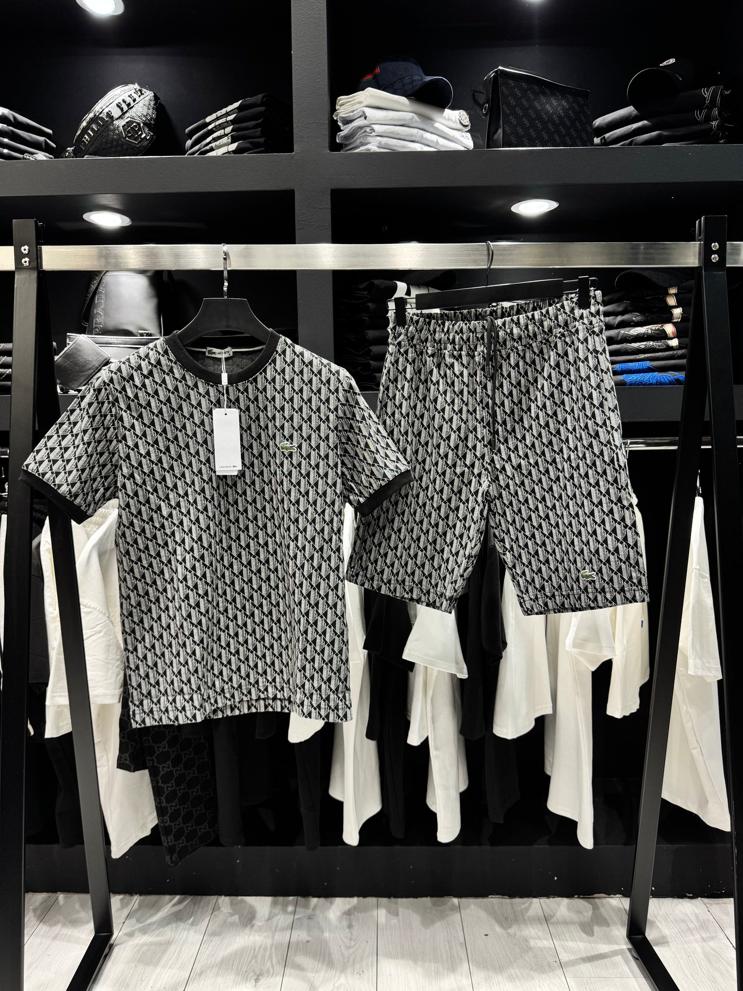 Lacoste Set Grey/Γκρι