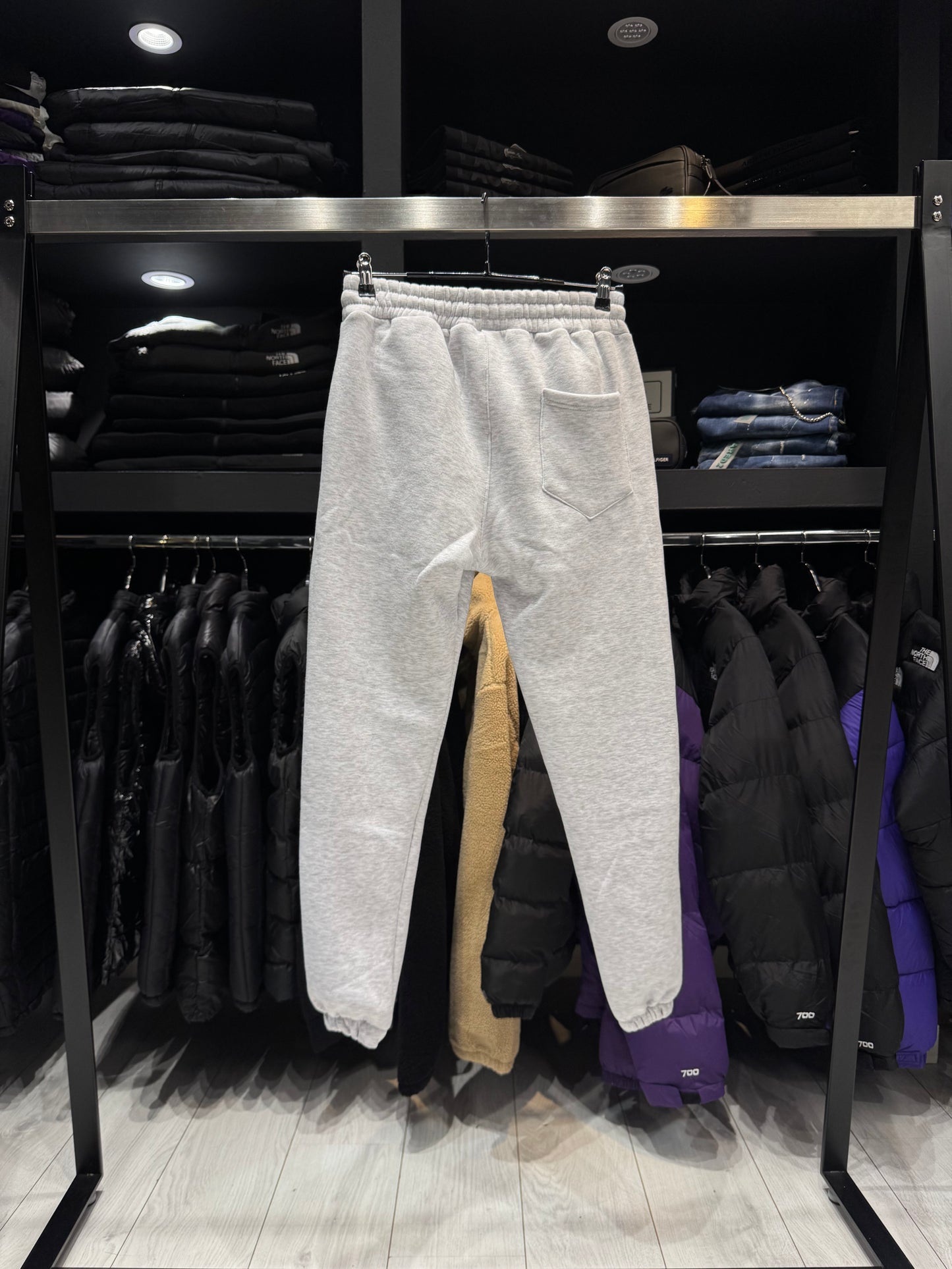 NIKE Fleece Pants Grey / Φόρμα Γκρι