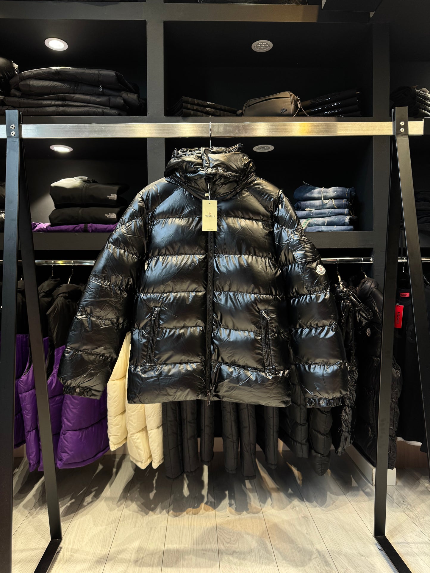 MONCLER MAYA Puffer Jacket Black / Μπουφάν Μαύρο