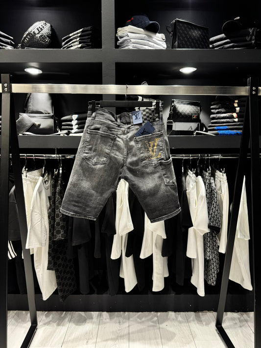 Louis Vuitton Denim Shorts Grey/Γκρι