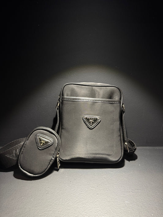 Prada Re-Nylon Bag Black / Τσαντάκι Μαύρο