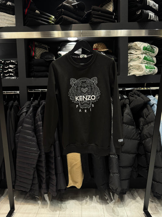 Kenzo Paris Long Sleeve Shirt Black / Μακρυμάνικο Μαύρο