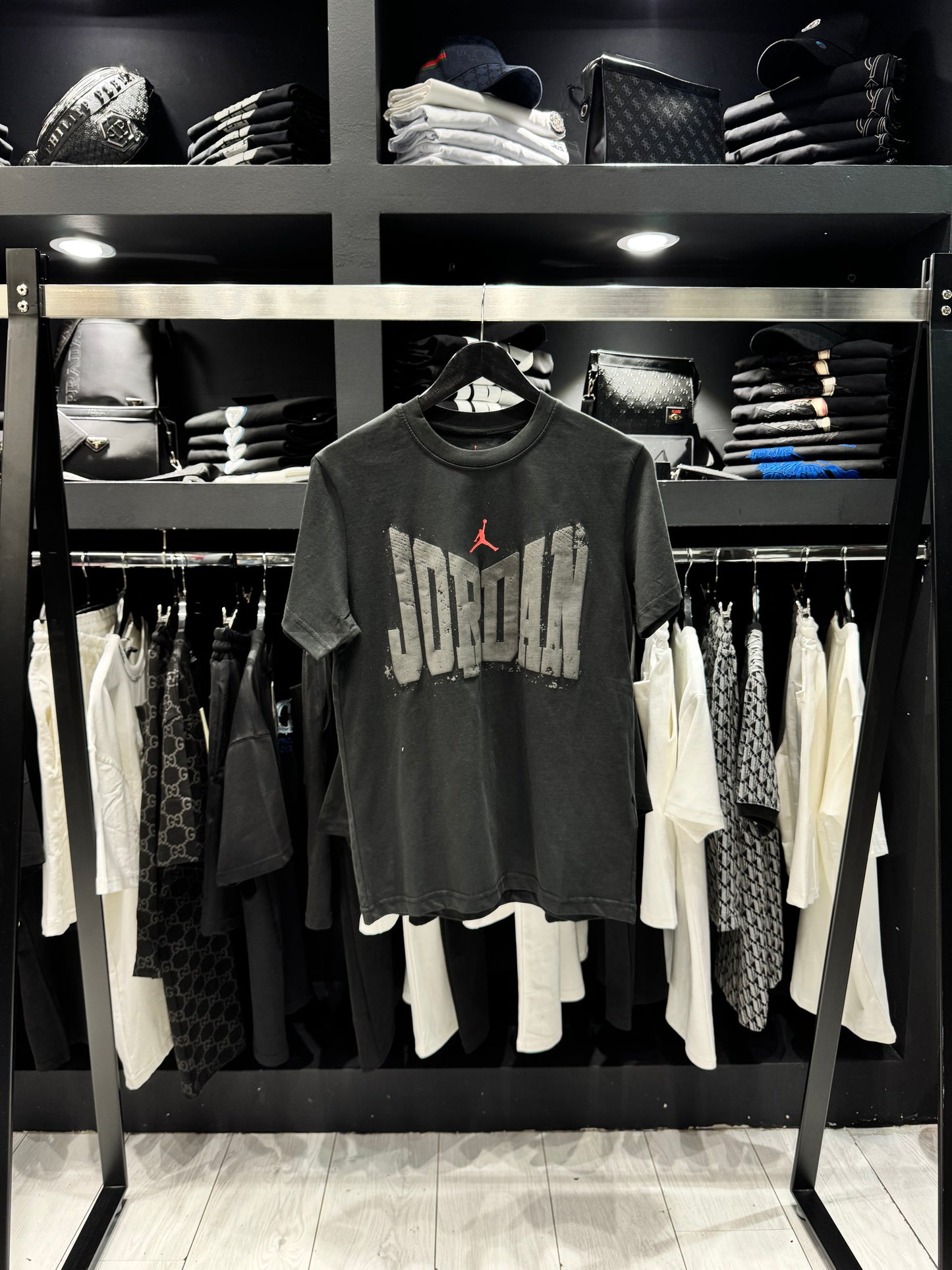 Jordan T-Shirt Black/Μαύρο