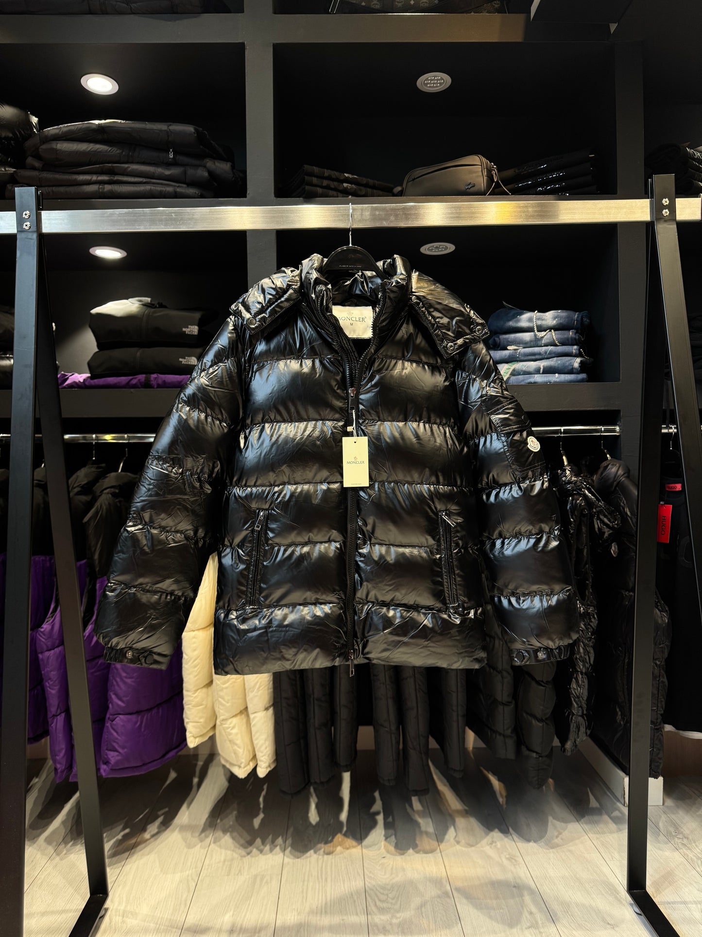 MONCLER MAYA Puffer Jacket Black / Μπουφάν Μαύρο