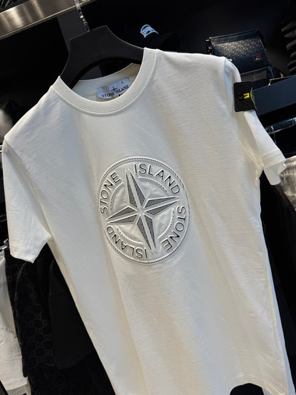 Stone Island T-Shirt White/Λευκό