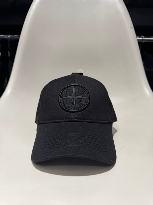 Stone Island Cap New Model Black / Καπέλο Μαύρο