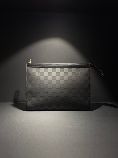 Louis Vuitton Pochette Voyage MM Black Τσαντάκι Μαύρο unisex