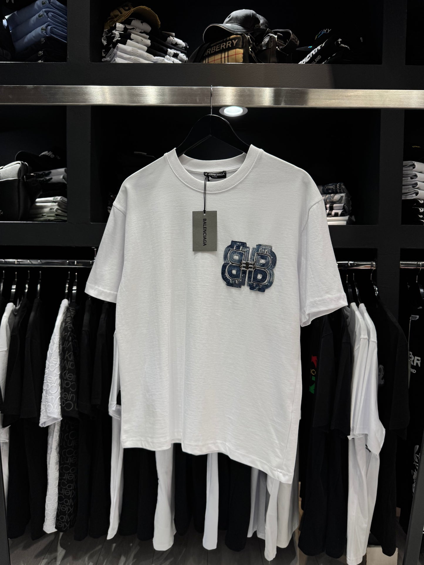 Balenciaga BB Κοντομάνικο White/Λευκό