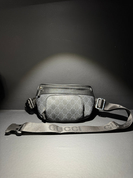 Gucci Supreme Belt Black / Μαύρο Τσαντάκι